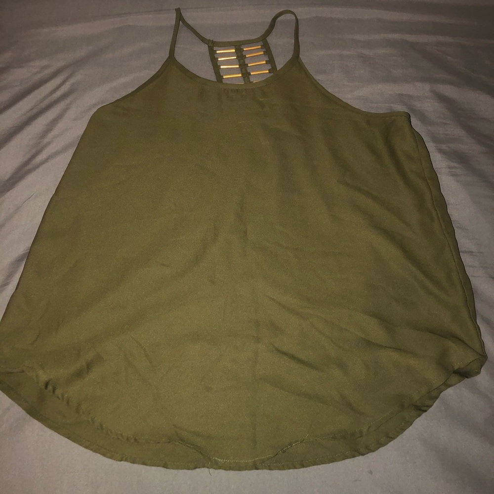 Green shirt